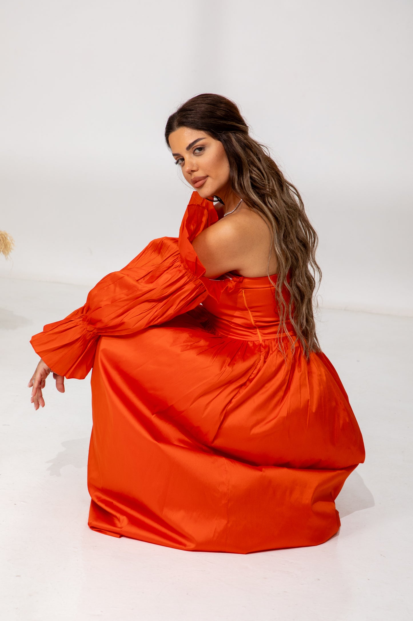 Soft Flame dress