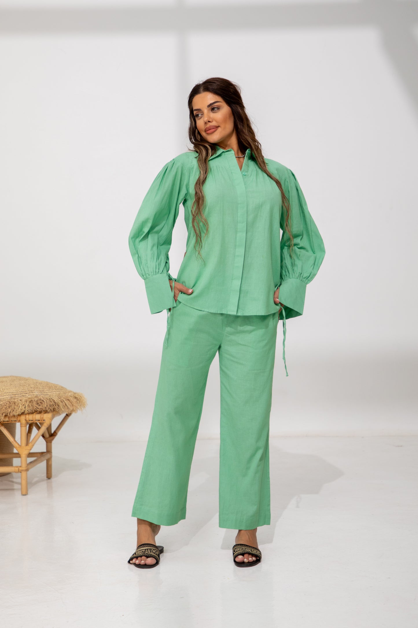 Minty – Cotton Co-Ord Set