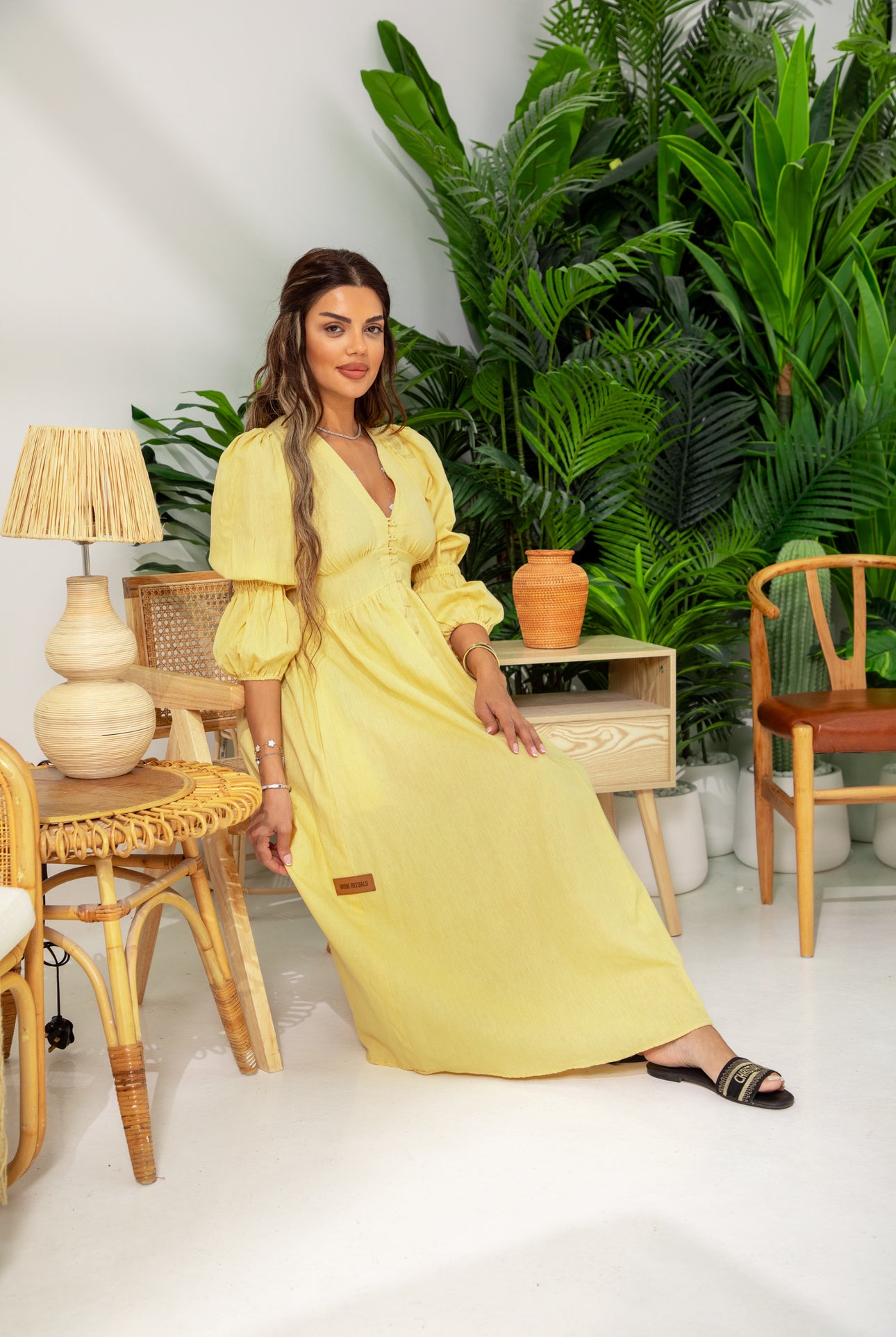 Sunbeam - Linen dress